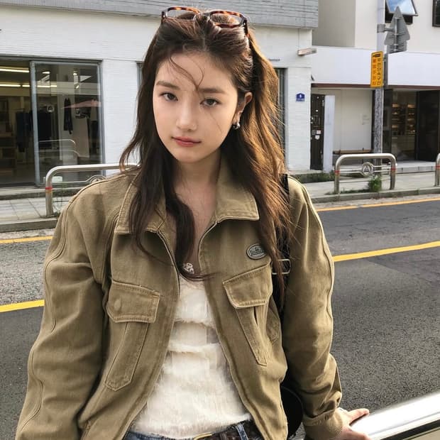 더바넷 tessie cotton blouson 코튼 블루종 카멜