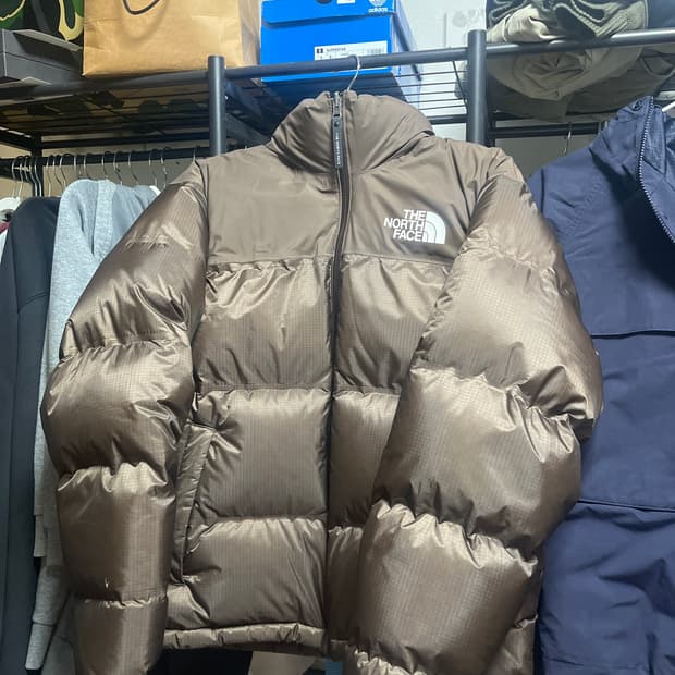 노스페이스 1996 워터 쉴드 눕시 자켓 베이지 브라운 M