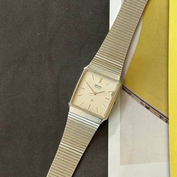 80s Seiko Square quartz 
