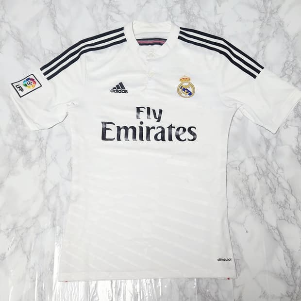 아디다스 레알 마드리드 14-15 축구 유니폼 반팔