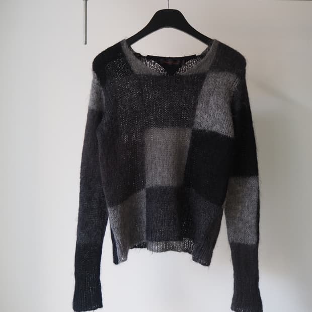 Undercover "06aw guruguru" mohair knit