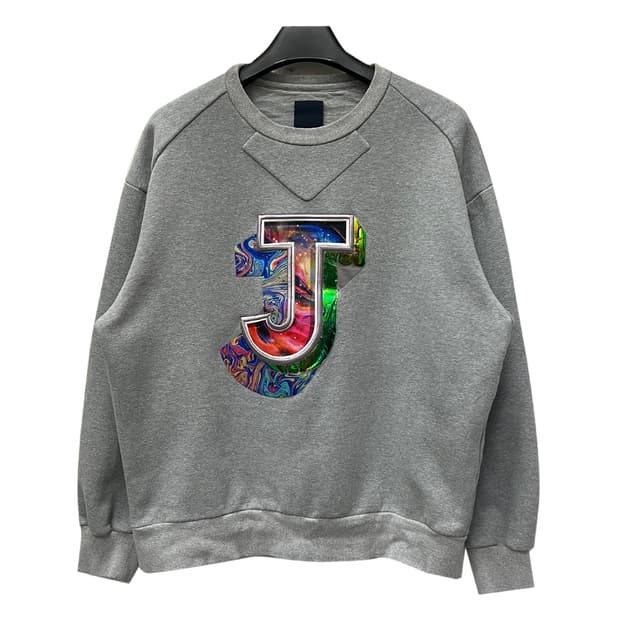 JUUN.J 준지 J 프린트 스웻 맨투맨 50 L