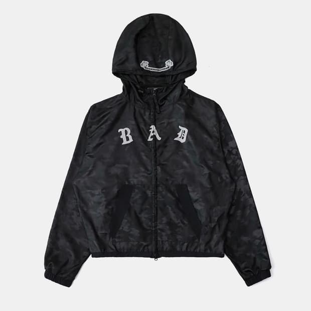 배드블러드 미스틱 나일론 후드집업