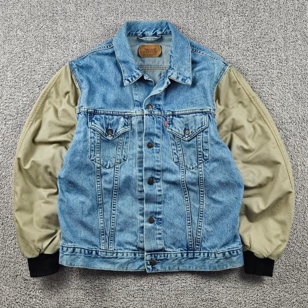 리바이스 리빌딩 리워크 데님 바시티 자켓 ( XL ) / 10798