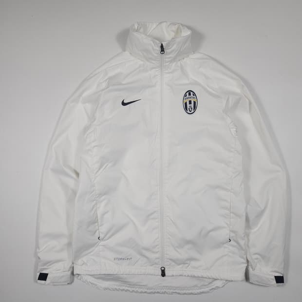 나이키 스우시 유벤투스 화이트 바람막이 