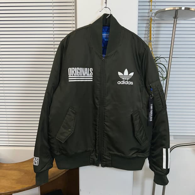 아디다스 항공점퍼 ma-1 패딩자켓 110