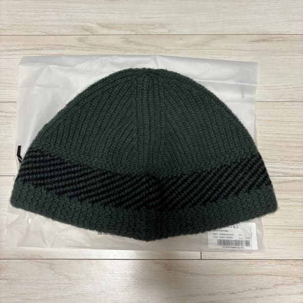 카키스 mod knit hat 비니 새상품