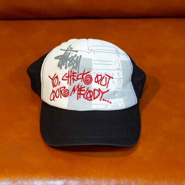 90s 올드 스투시 메쉬 트러커캡