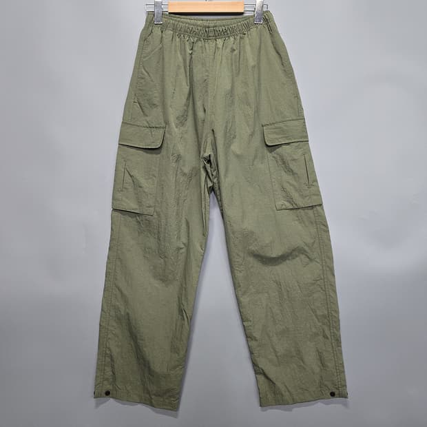 브렌슨(BRENSON) 나일론 카고 팬츠 와이드핏 M