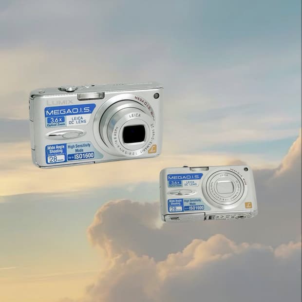 뽀용!) 파나소닉 루믹스 fx01 Lumix 빈티지 디카