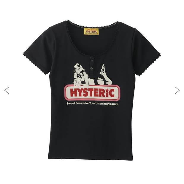 히스테릭 글래머 티셔츠 SWEET SOUNDS