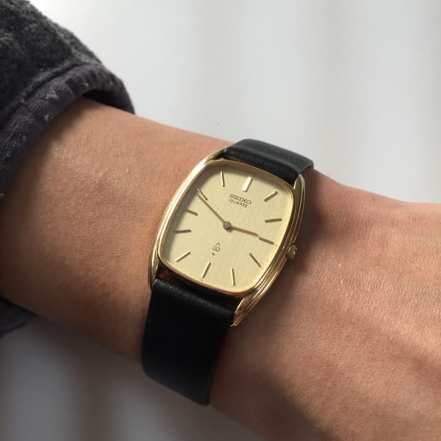 70s seiko chariot  gold