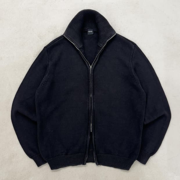 휴고 보스 니트 집업 가디건