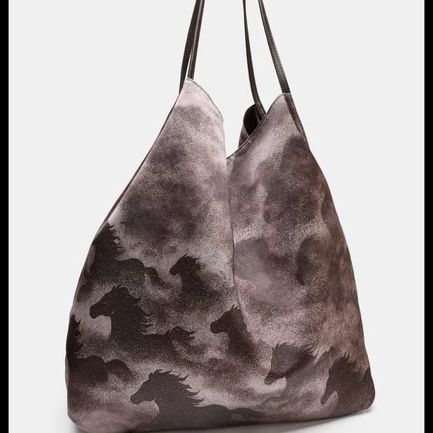 자라 리버시블 토트백