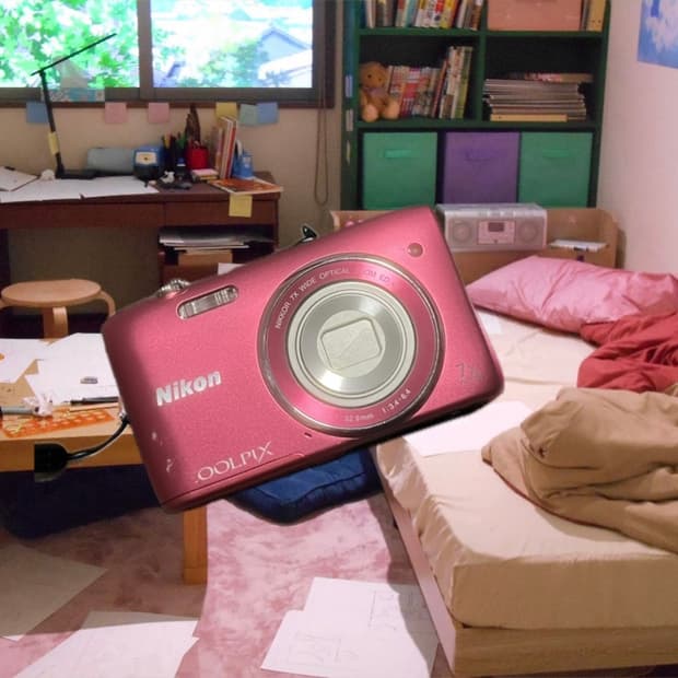 사쿠라 카메라 소프트 포커스 니콘 쿨픽스 S3500 작례o