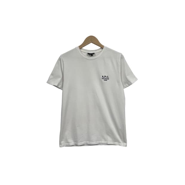 A.P.C. 아페쎄 로고 레터링 반팔 티셔츠