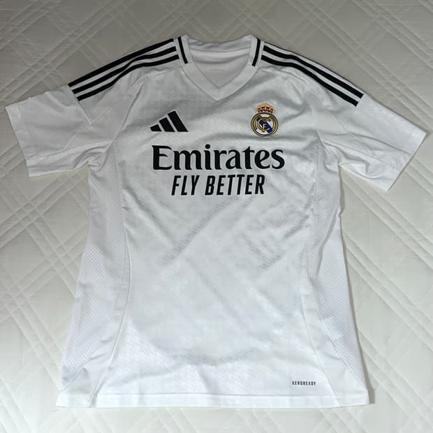 아디다스 24/25 레알 마드리드 홈 유니폼