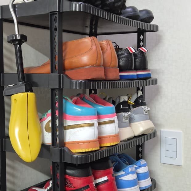 시세보다 저렴하게 신발 정리 260~280