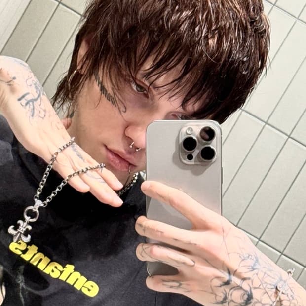 크롬하츠 BS 플레어 위드 베일 라지사이즈 카이엔젤