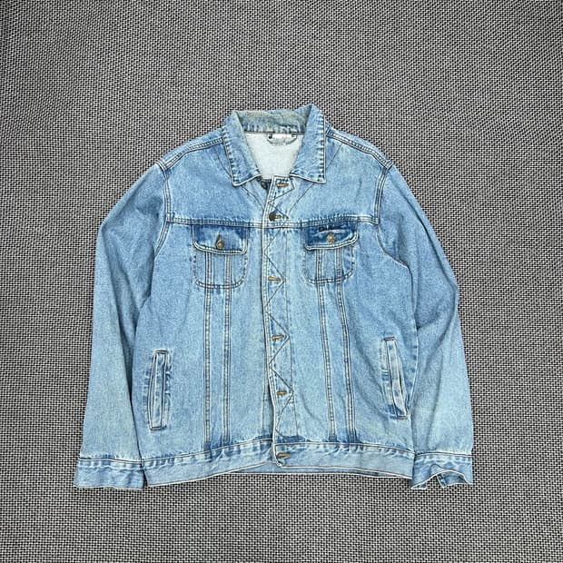 빈티지 연청 데님 자켓