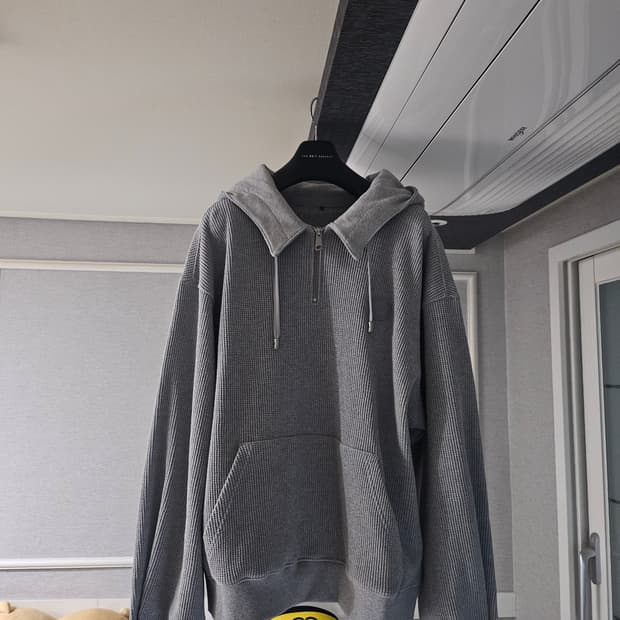 [거의 새것] 아더에러 스페릭 로고 니트 후드 티셔츠 A2