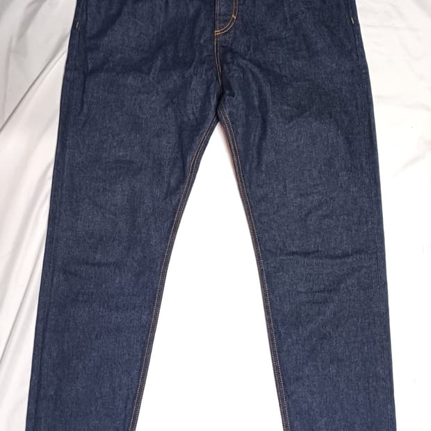 [새제품]32 COS 셀비지 데님팬츠 청바지 생지 스트레이트핏 코스