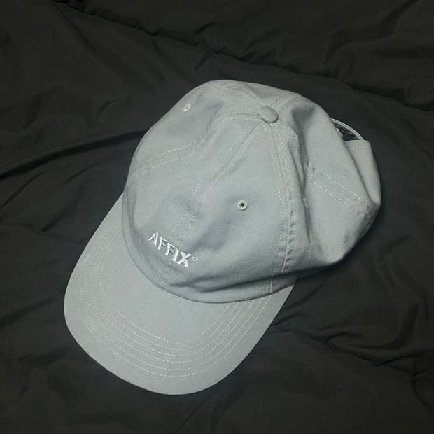 아픽스 라이트 그레이 볼캡 