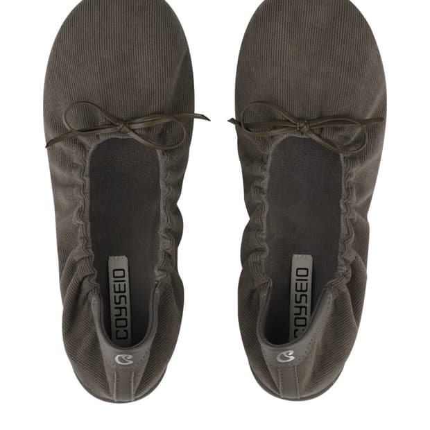 코이세이오) SHIRRING FLAT SHOES BROWN 3Size