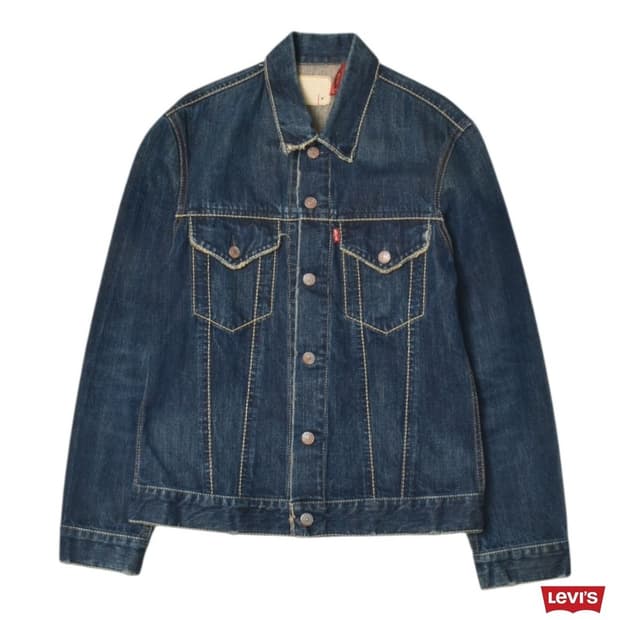 리바이스 레드룹 데님 트러커 청자켓 M  N1318