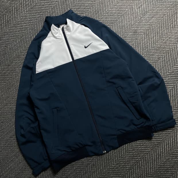 00s 나이키 스우시 배색 박시핏 바람막이 자켓y 6053