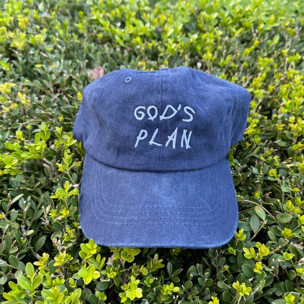 USA - godsplan 빈티지 모자 볼캡 피그먼트