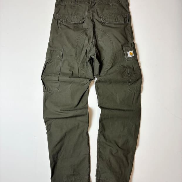 칼하트 립스탑 스트레이트 카고 팬츠 PN8085