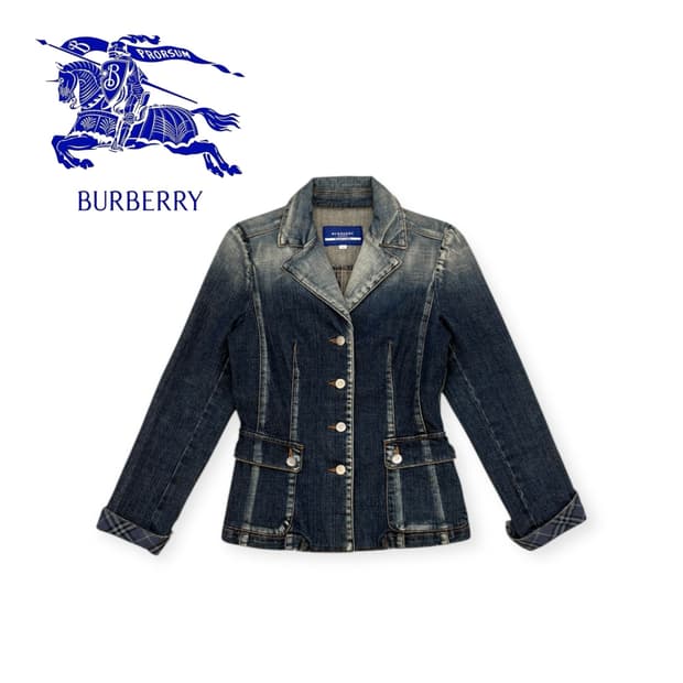 [ 38 ] 버버리 블루라벨 데님자켓