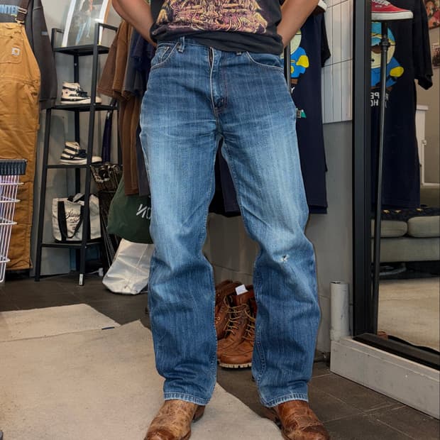 00‘s Levi’s 502 J69 selvedge denim pant