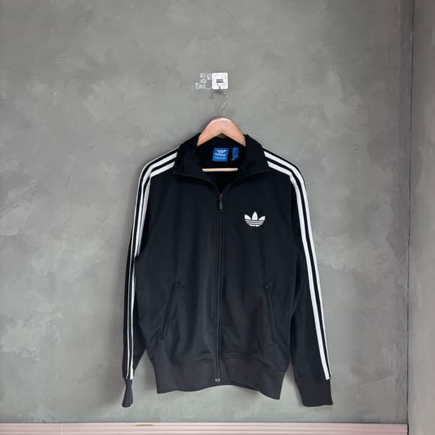 아디다스 파이어버드 져지 트랙탑 블랙