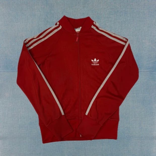아디다스 트레이닝 져지 레드