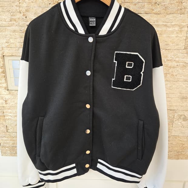 SHEIN 스타디움 점퍼 S