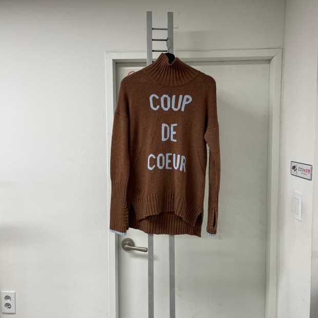 *쟈딕앤볼테르 캐시미어 목폴라 니트 M(W) 