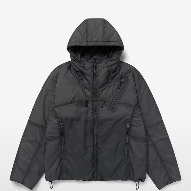 패러킷 리버시블 신슐레이트 패디드 점퍼 차콜 M