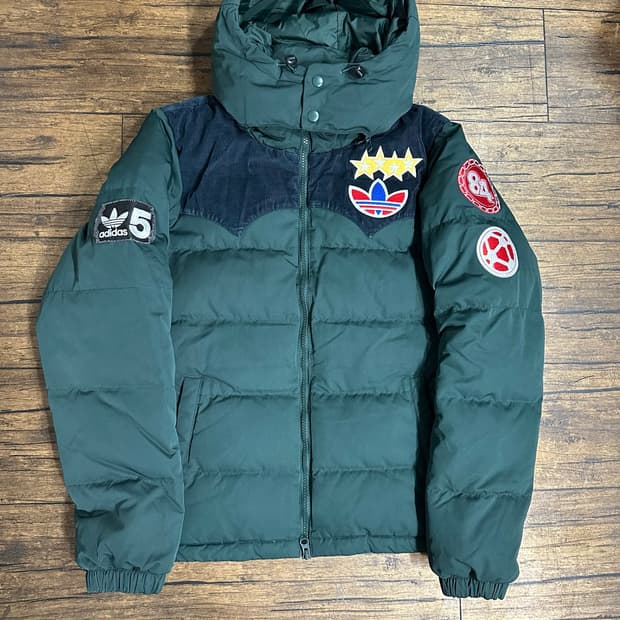 아디다스 오리지널스 TEAM adidas 와펜 오리털 다운 패딩 95