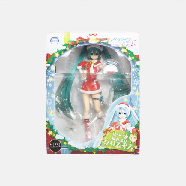 하츠네 미쿠 프로젝트 디바 SPM 크리스마스 ver 고전 피규어