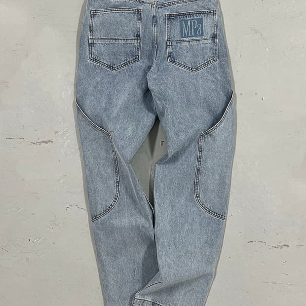 플라스틱 프로덕트 카프 포켓 데님 팬츠 m