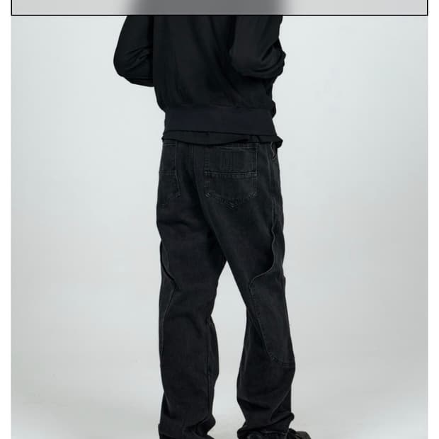 MPa CALF POCKET PANTS black