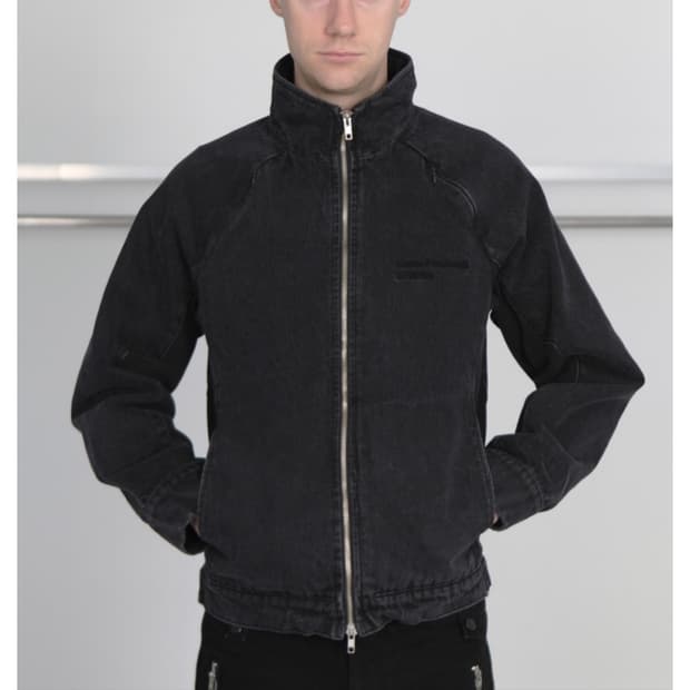 플라스틱 프로덕트 데님 자켓