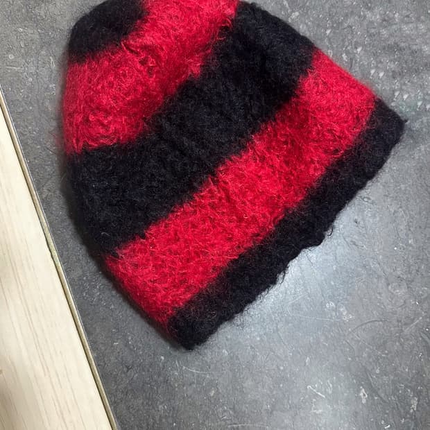 생로랑 13FW 모헤어 비니