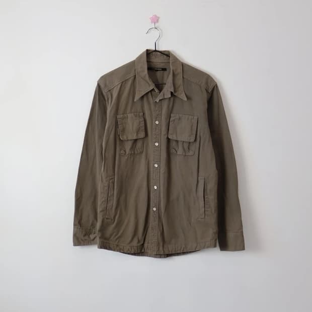 jpn military khaki shirt