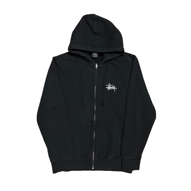 M 스투시 빅로고 후드집업