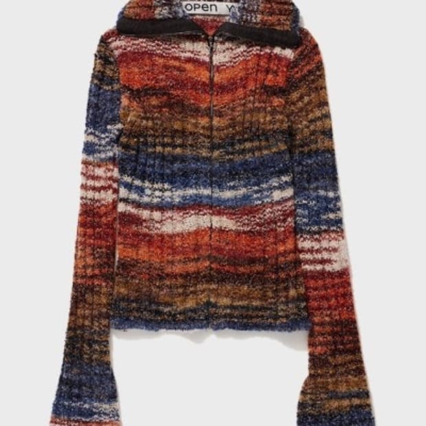 오픈yy 니트 집업