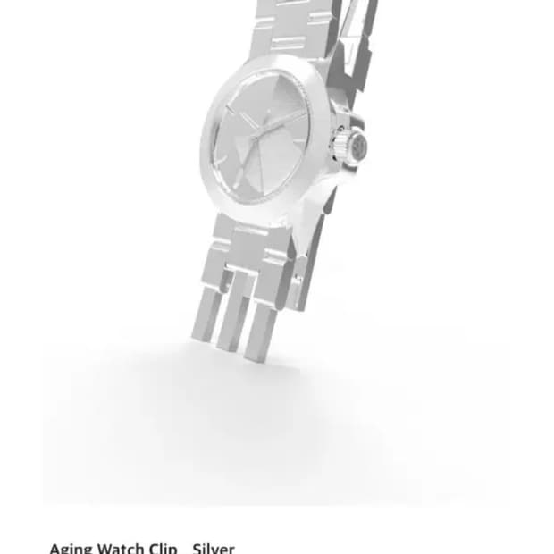 YIYAE aging watch clip 브로치 워치클립