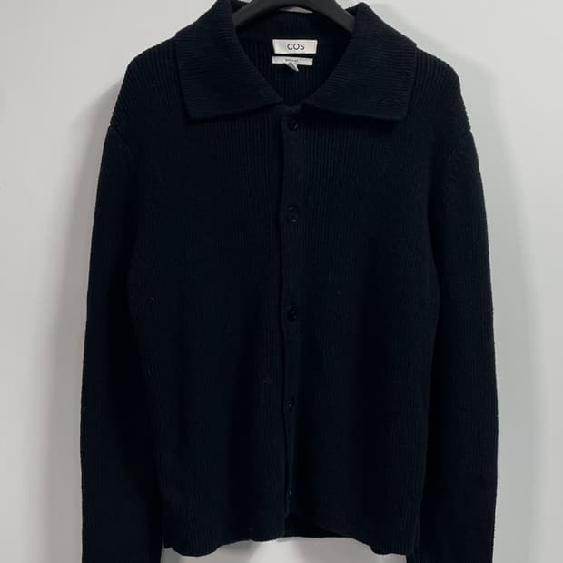 COS 코스 헤비 스웨트 셔츠 가디건  (on.564)  